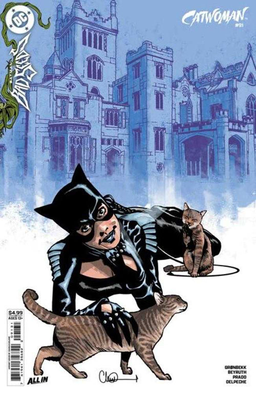 Catwoman #91 Cover C Charlie Adlard Card Stock Variant (Batman Bad Seeds)